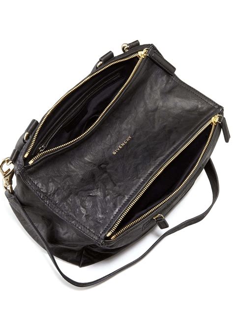 givenchy mini pandora bag in washed-leather|Givenchy Pandora bag medium.